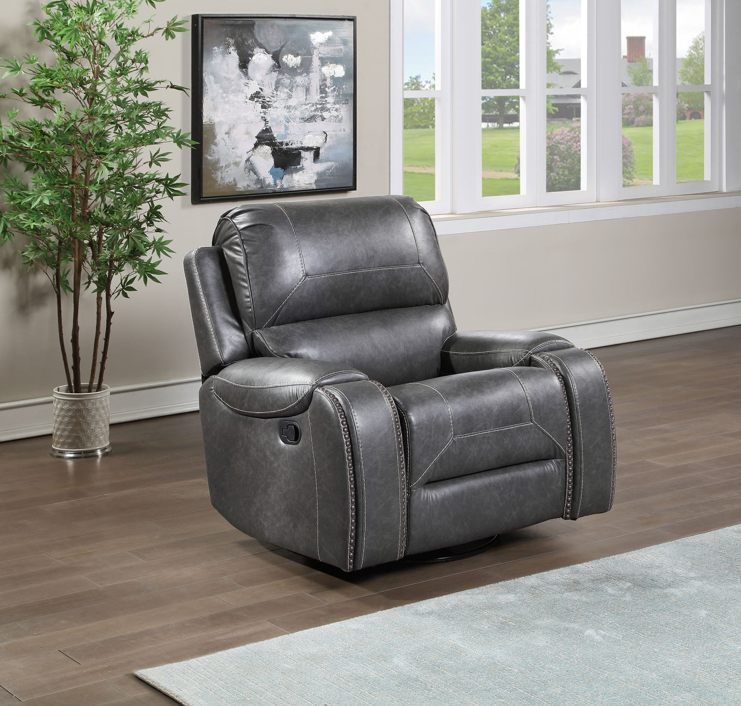 Keily - Swivel Recliner - Hornell Furniture Outlet