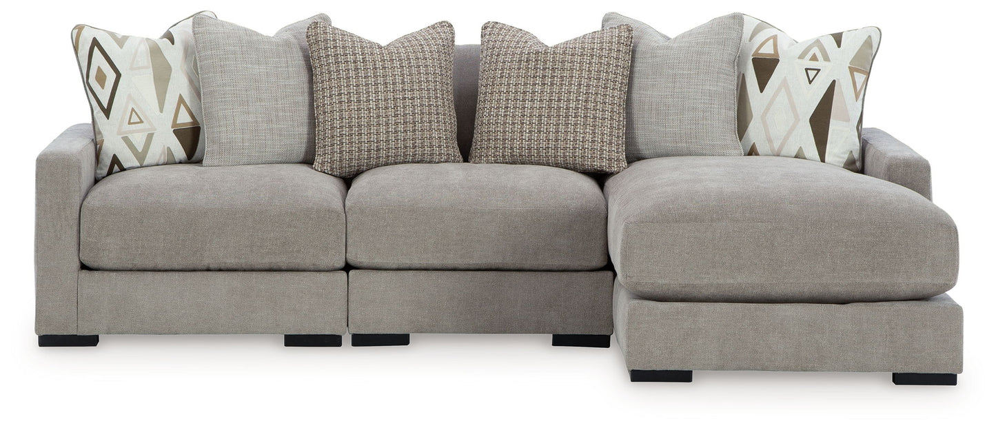 Aslan Court - Sectional - Hornell Furniture Outlet