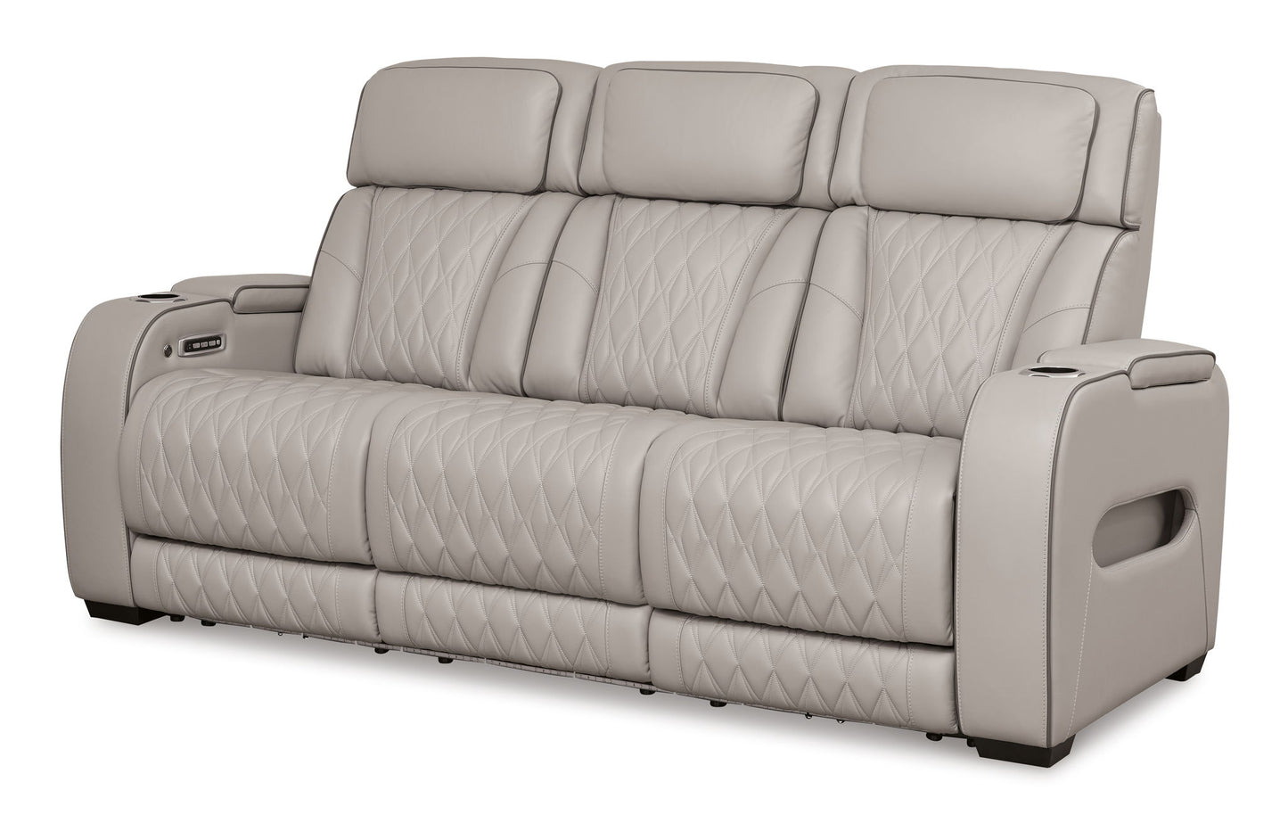 Boyington - Power Reclining Sofa With Adj Headrest - Hornell Furniture Outlet