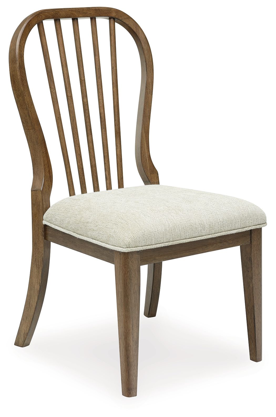 Sturlayne - Brown - Dining Upholstered Side Chair (Set of 2) - Spindleback - Hornell Furniture Outlet