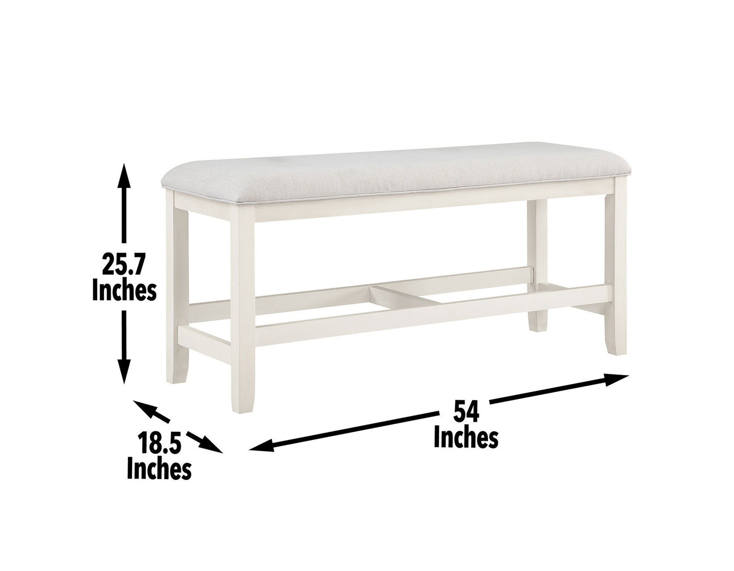 Hyland - Counter Height Bench - Hornell Furniture Outlet