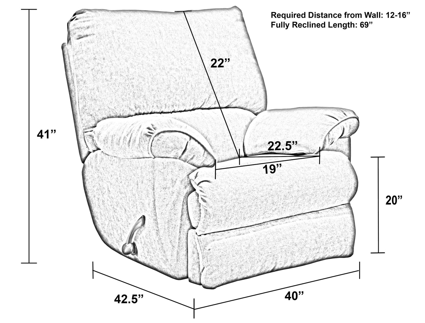 Sadler - Recliner - Hornell Furniture Outlet