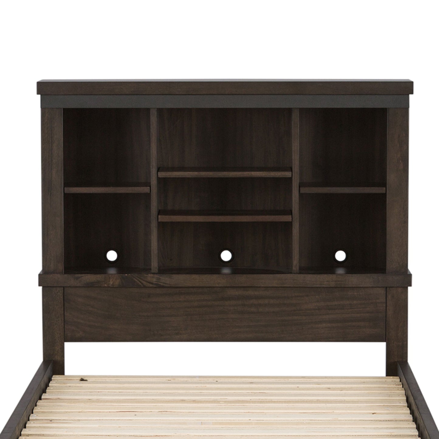 Thornwood Hills - Bookcase Headboard - Hornell Furniture Outlet
