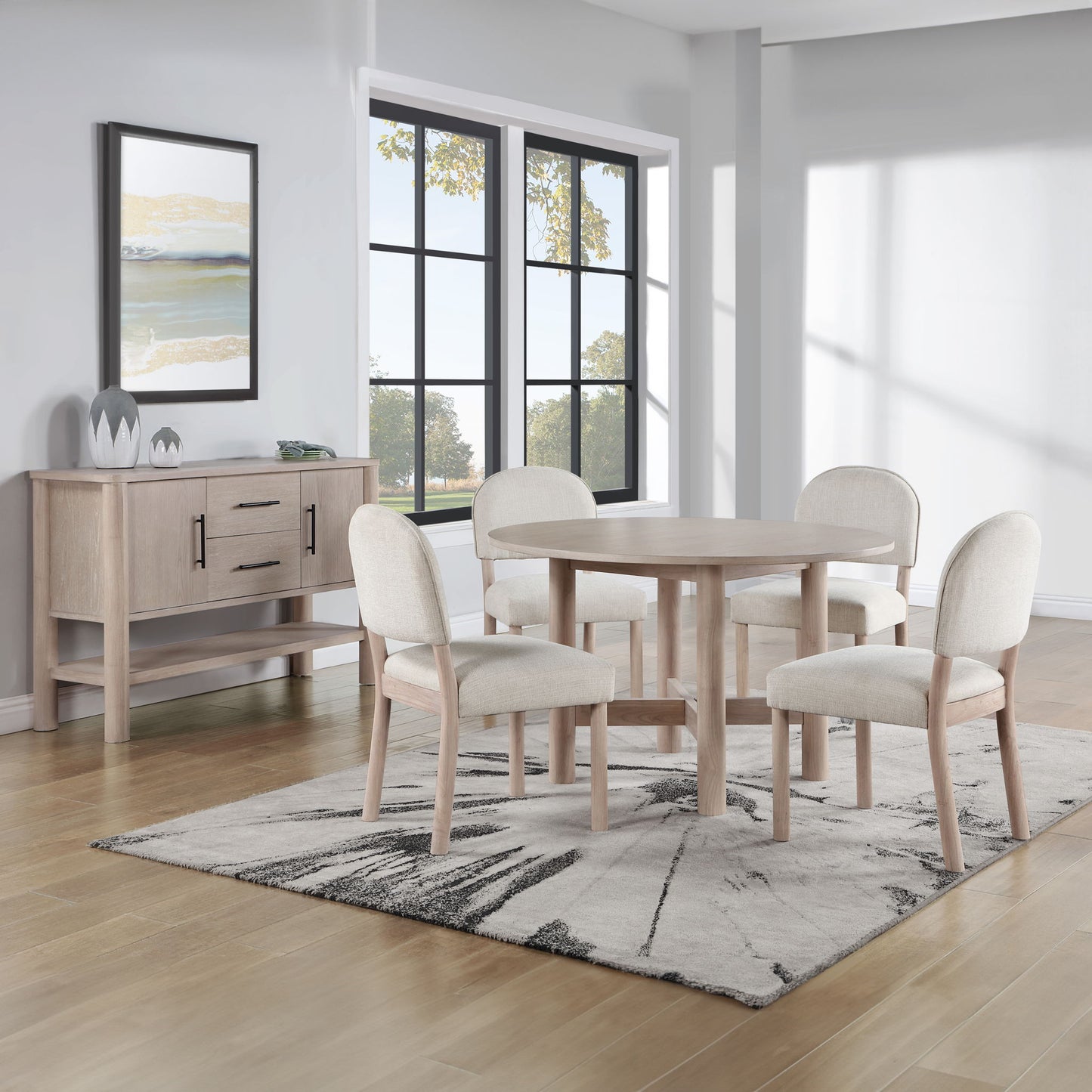 Gabby - Side Chair (Set of 2) - Light Brown - Hornell Furniture Outlet