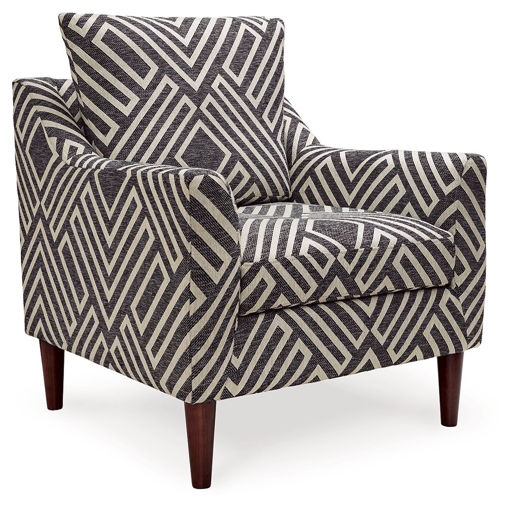 Morrilton Next - Gen Nuvella - Natural / Charcoal - Accent Chair - Hornell Furniture Outlet