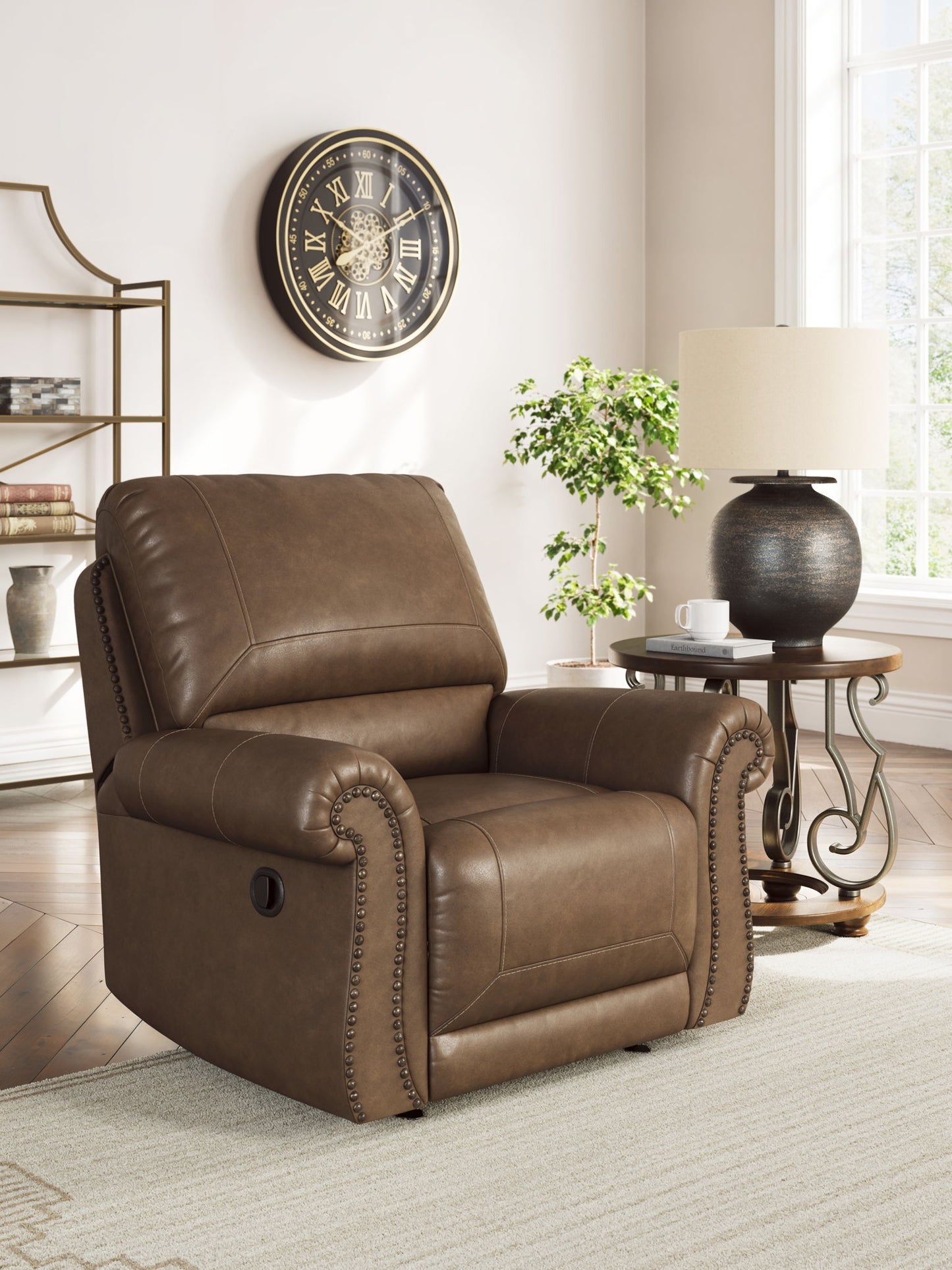 Chasemore - Swivel Glider Recliner - Hornell Furniture Outlet