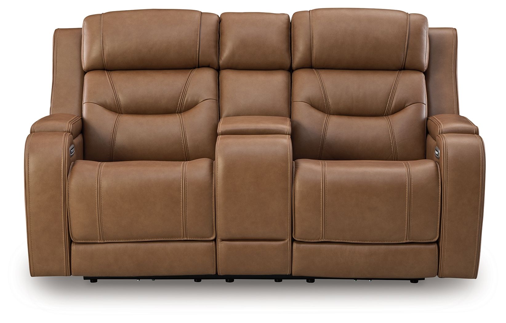 Knightington - Power Reclining Loveseat With Audio Seating - Hornell Furniture Outlet