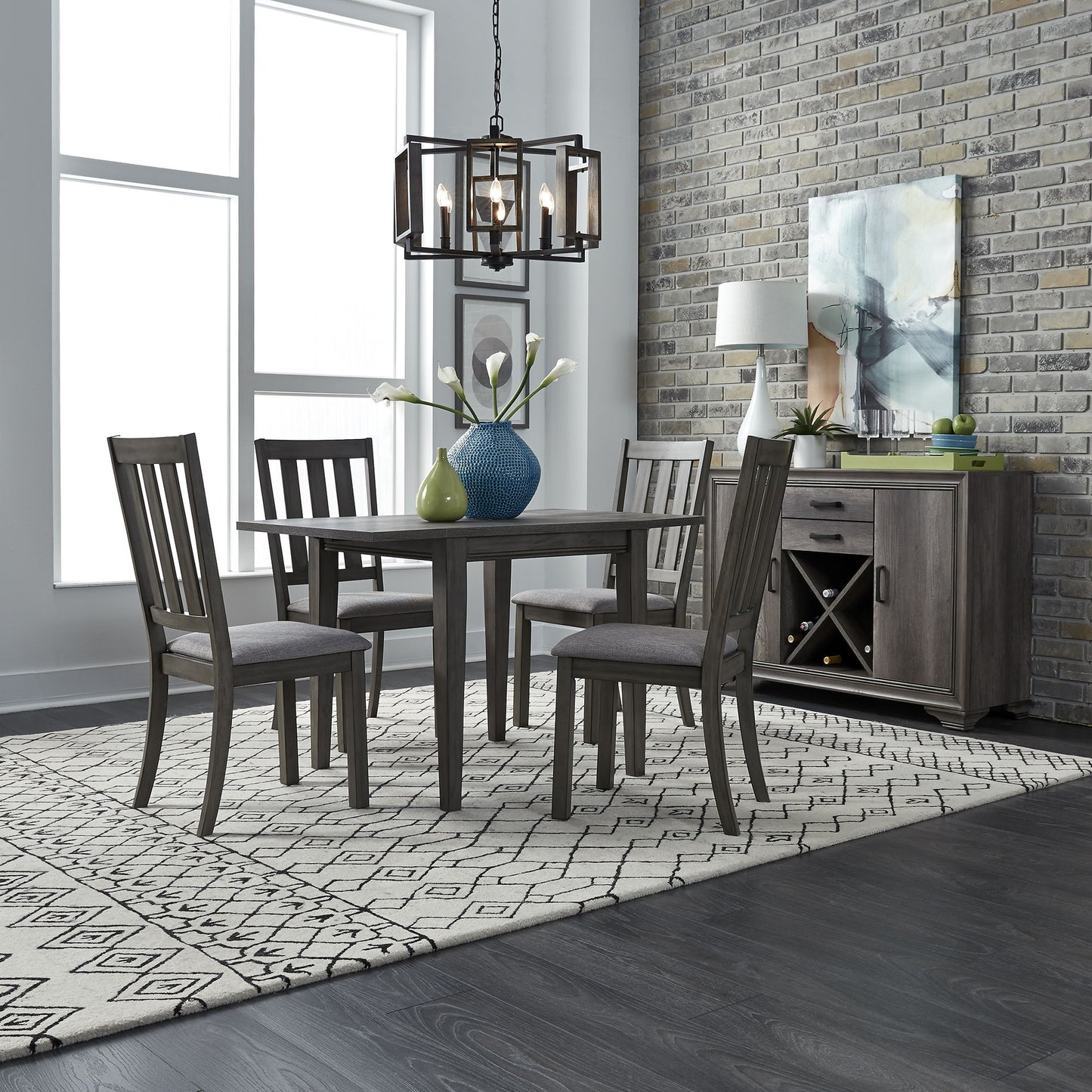 Tanners Creek - Drop Leaf Set - Hornell Furniture Outlet