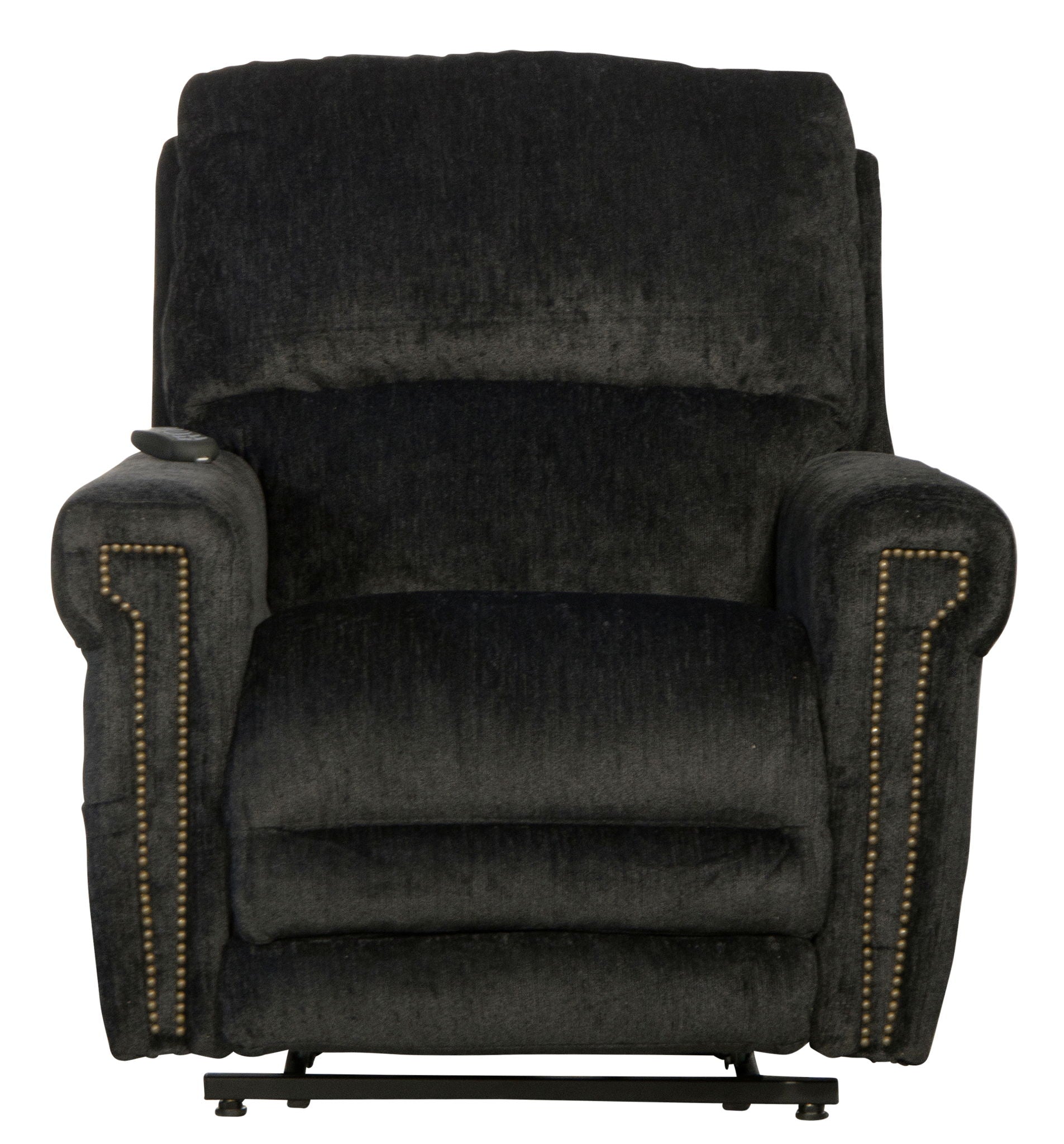 Warner - Power Headrest With Lumbar Power Lay Flat Recliner - Hornell Furniture Outlet