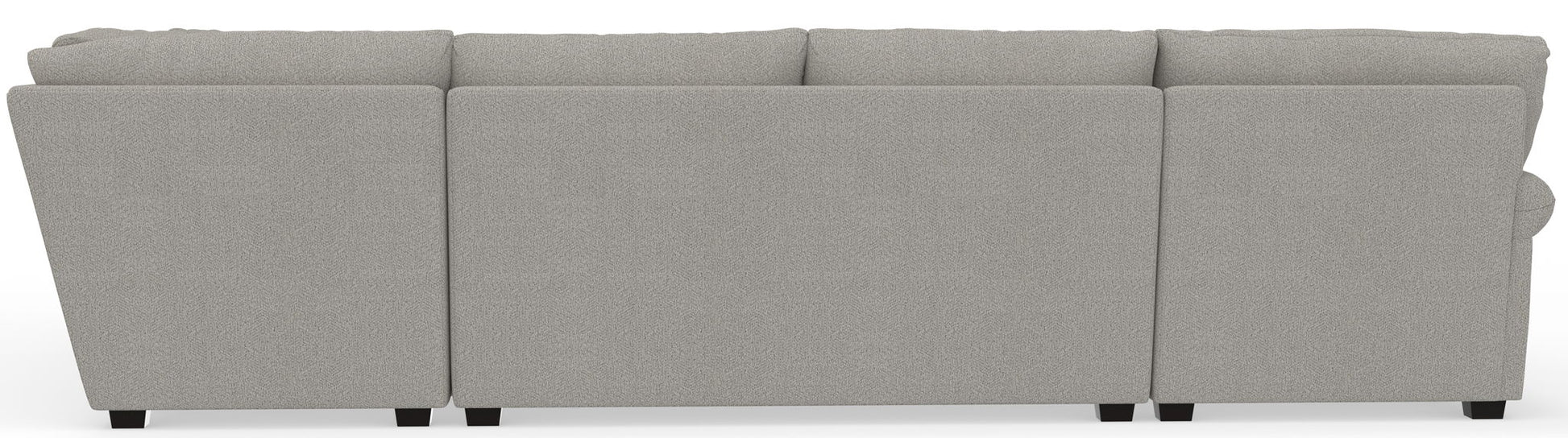 Livingston - Sectional With Comfort Coil Seating, 40" Cocktail Ottoman And Accent Pillows Included - Hornell Furniture Outlet