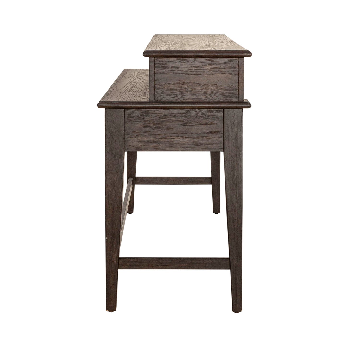 Mill Creek - Console Bar Table - Dark Brown - Hornell Furniture Outlet