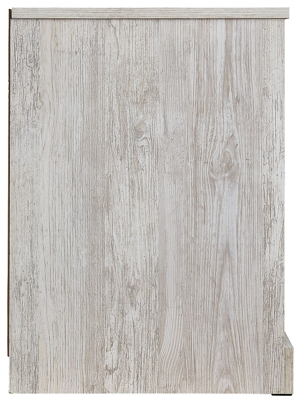 Paxberry - Whitewash - One Drawer Night Stand - Open Cubby - Hornell Furniture Outlet