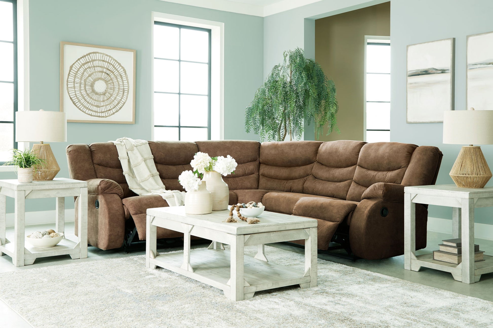 Partymate - Reclining Sectional - Hornell Furniture Outlet
