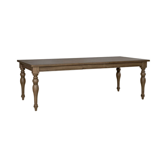 Americana Farmhouse - Wood Rectangular Leg Table - Light Brown - Hornell Furniture Outlet