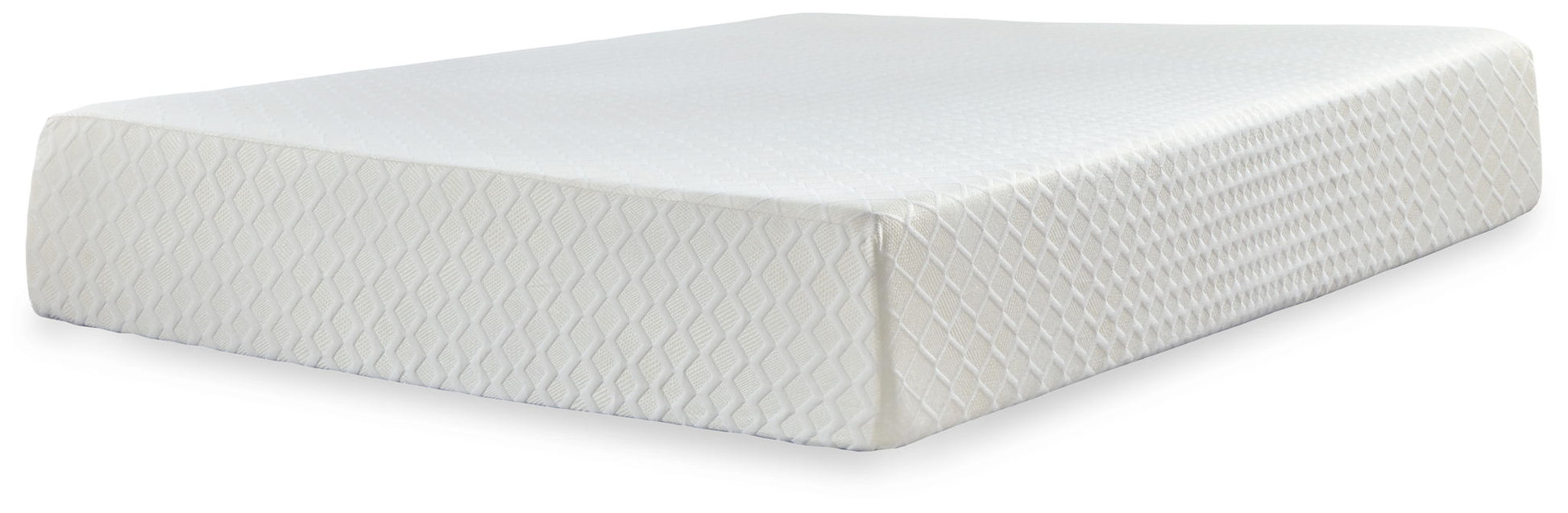 Chime 12 Inch Memory Foam - White - California King Mattress - 12 - inch - Hornell Furniture Outlet