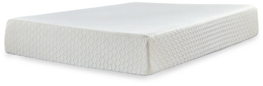 Chime 12 Inch Memory Foam - White - California King Mattress - 12 - inch - Hornell Furniture Outlet