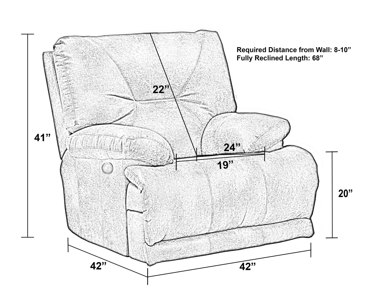 Voyager - Lay Flat Recliner - Hornell Furniture Outlet