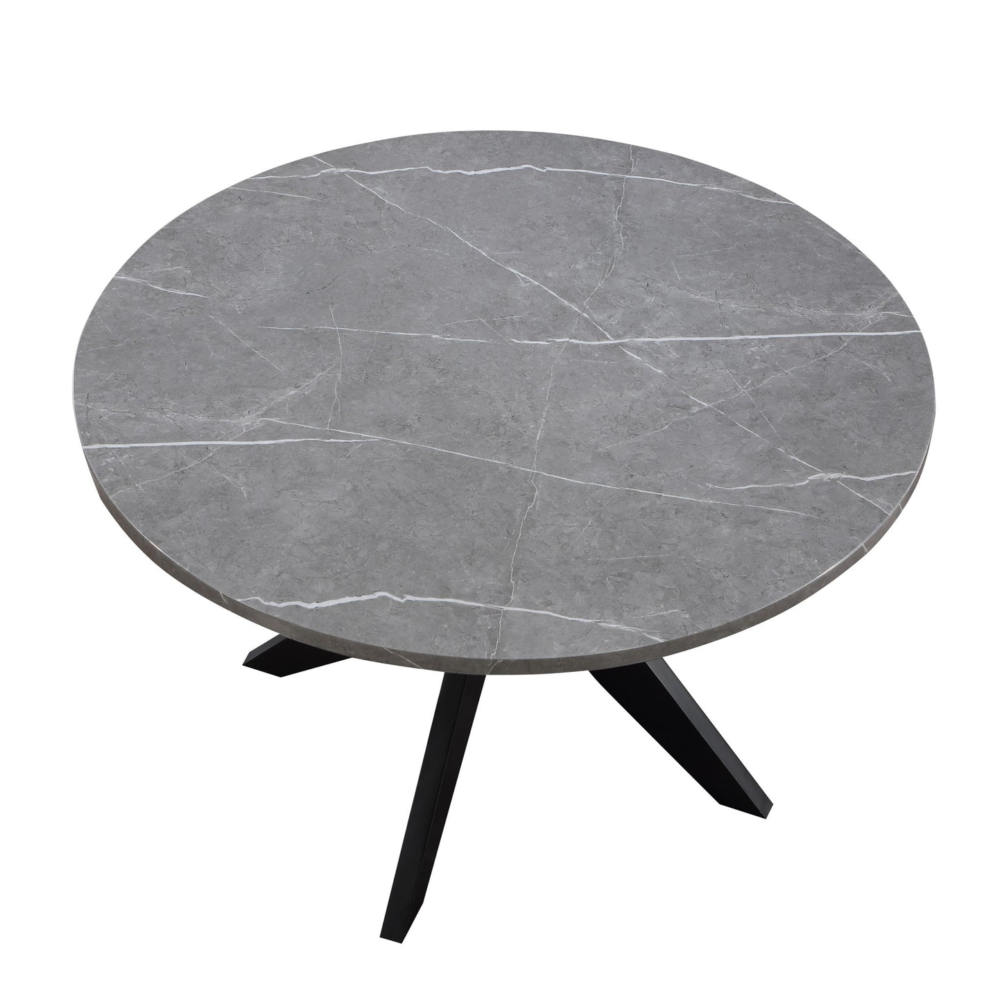 Amy - 5 Piece Dining Set - Gray - Hornell Furniture Outlet