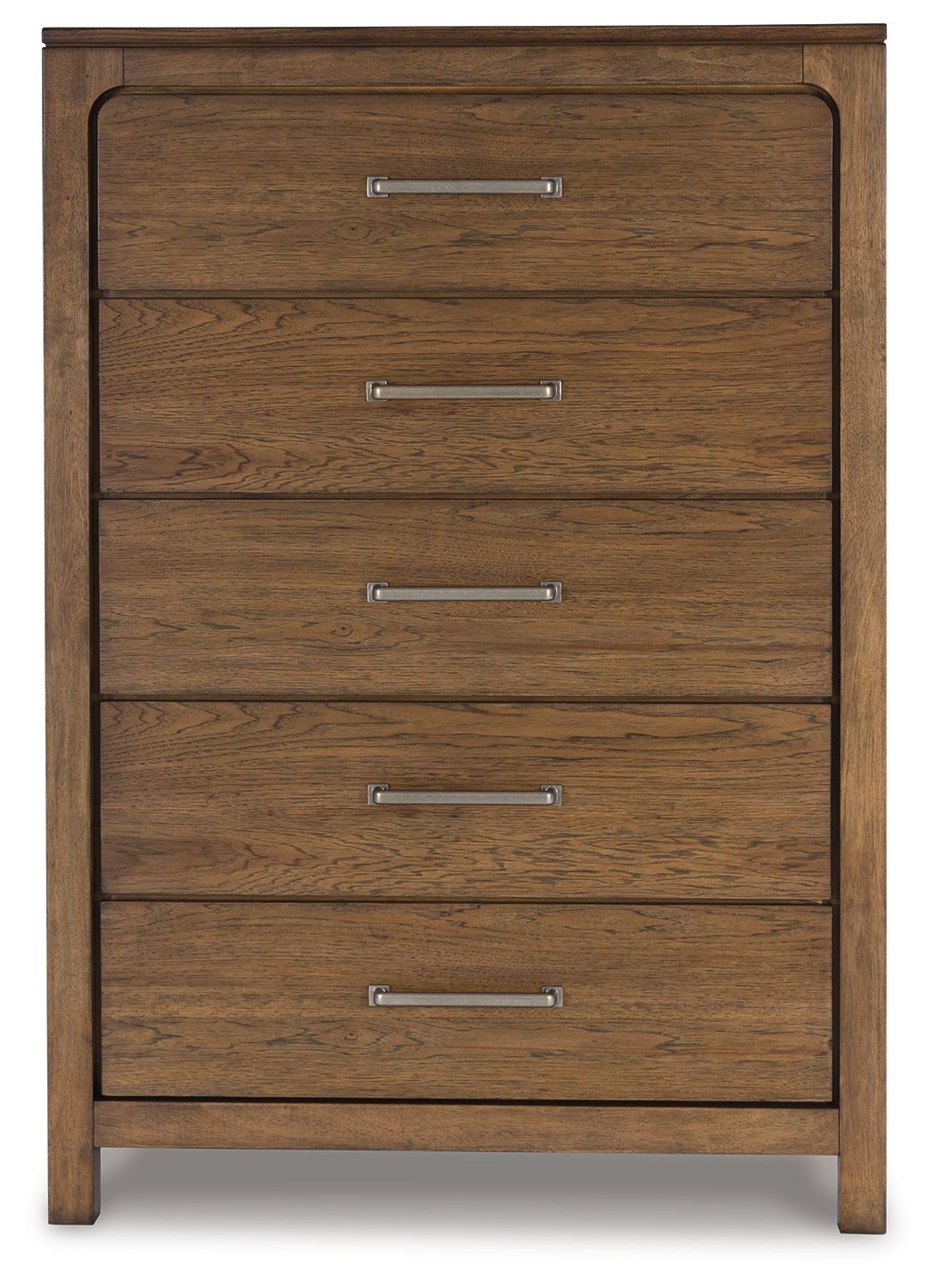 Cabalynn - Light Brown - Five Drawer Chest - Hornell Furniture Outlet