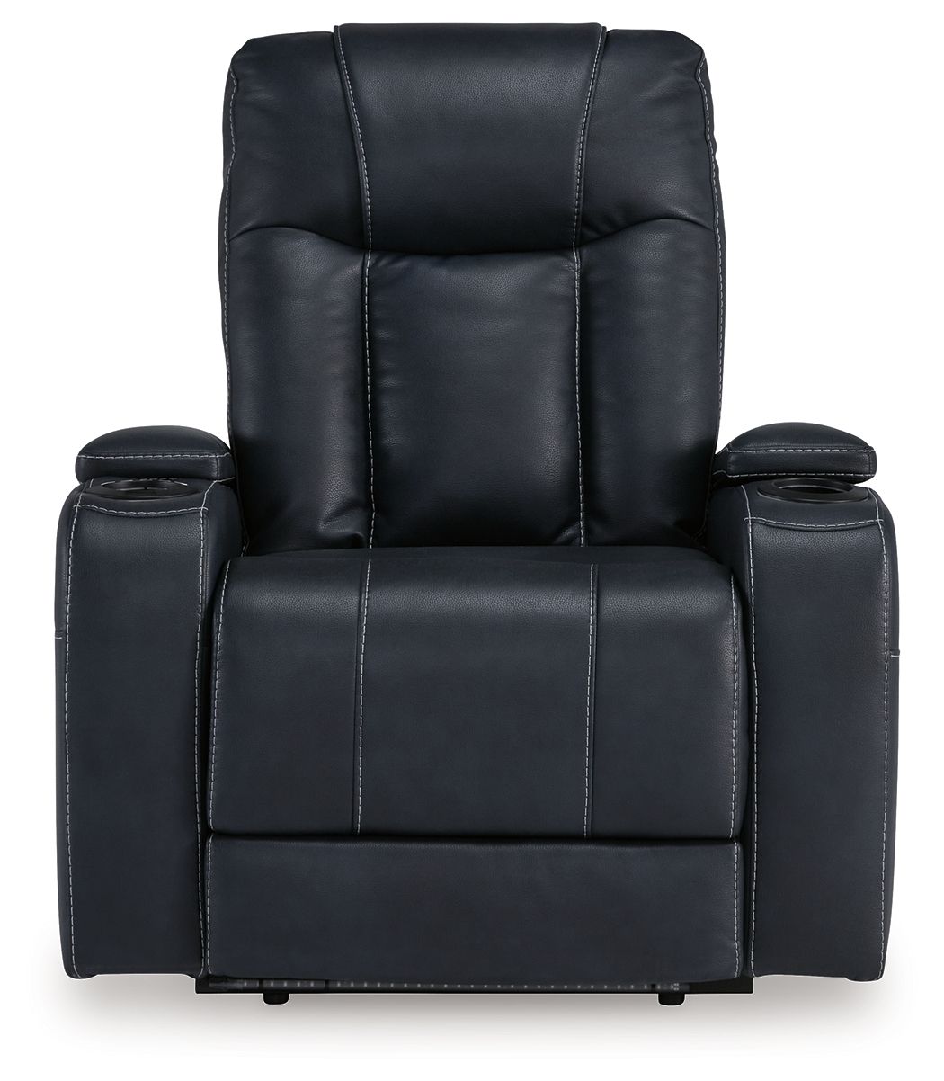 Feazada - Power Recliner With Adj Headrest - Hornell Furniture Outlet
