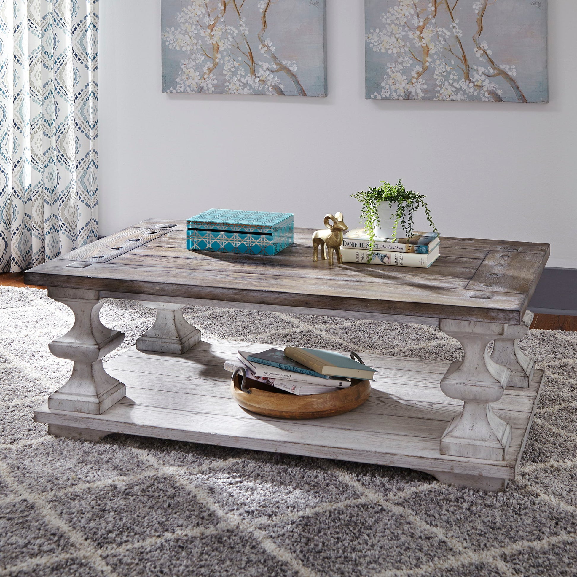 Sedona - 3 Piece Table Set - White - Hornell Furniture Outlet