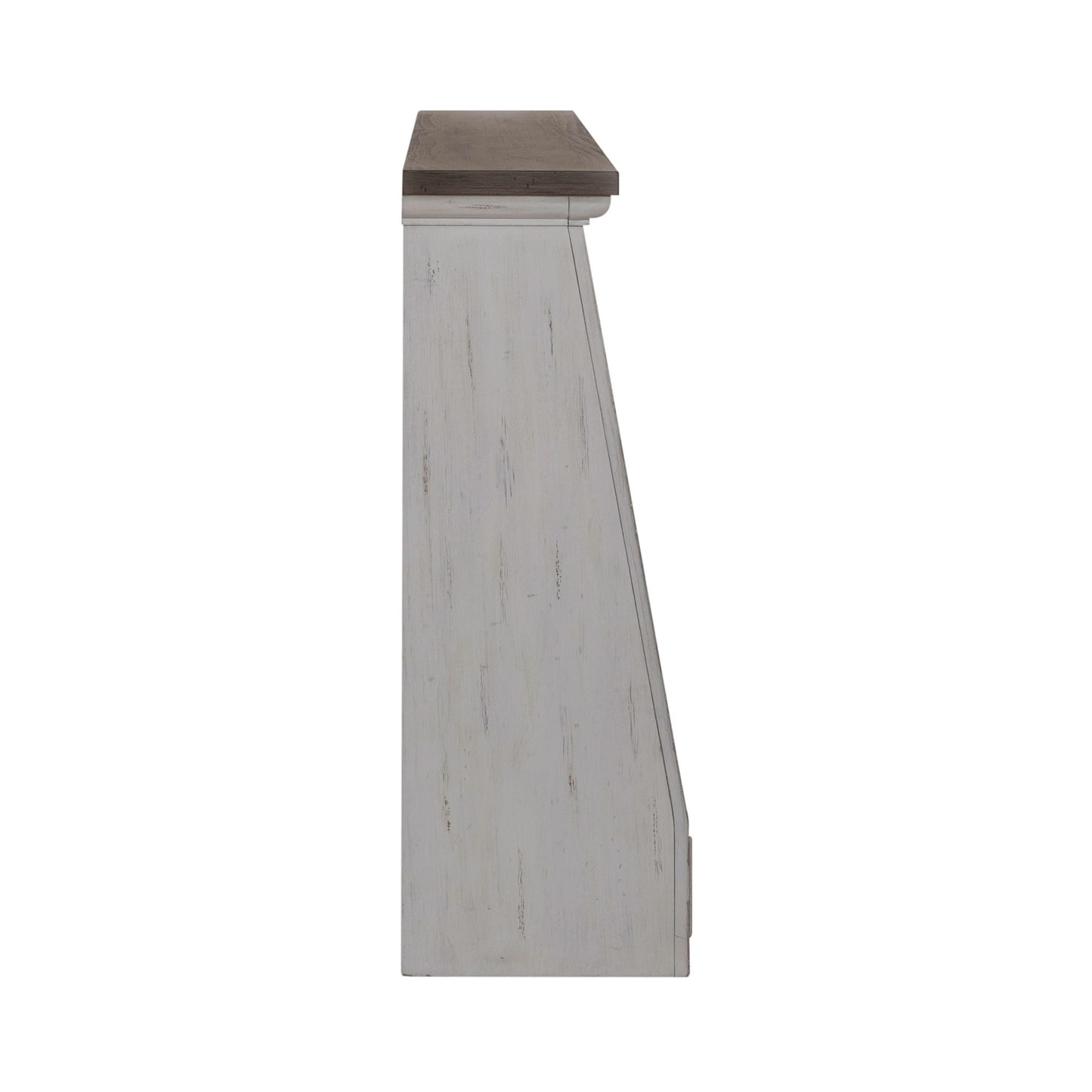River Place - Angled Server Hutch - White - Hornell Furniture Outlet