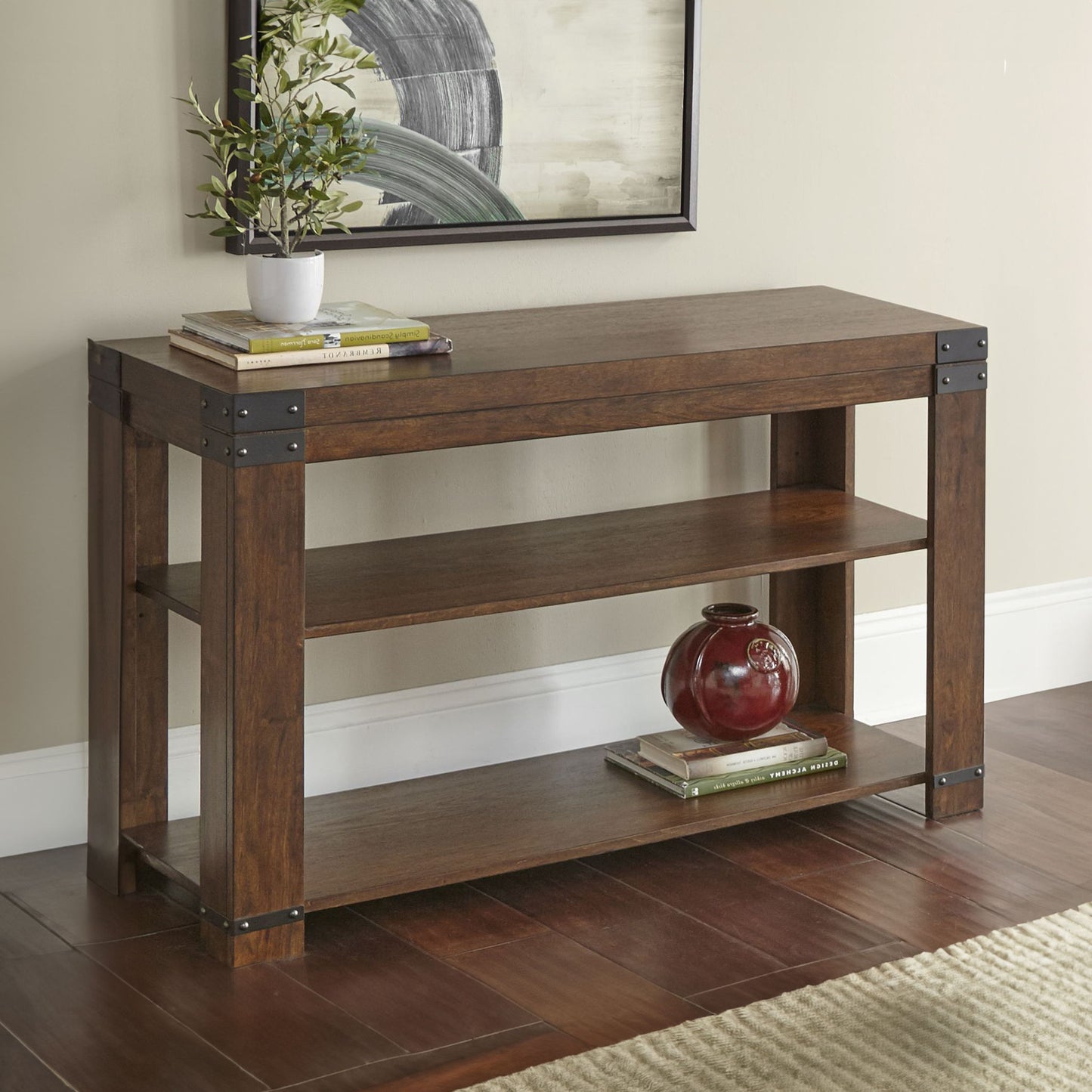 Arusha - Sofa Table - Brown - Hornell Furniture Outlet