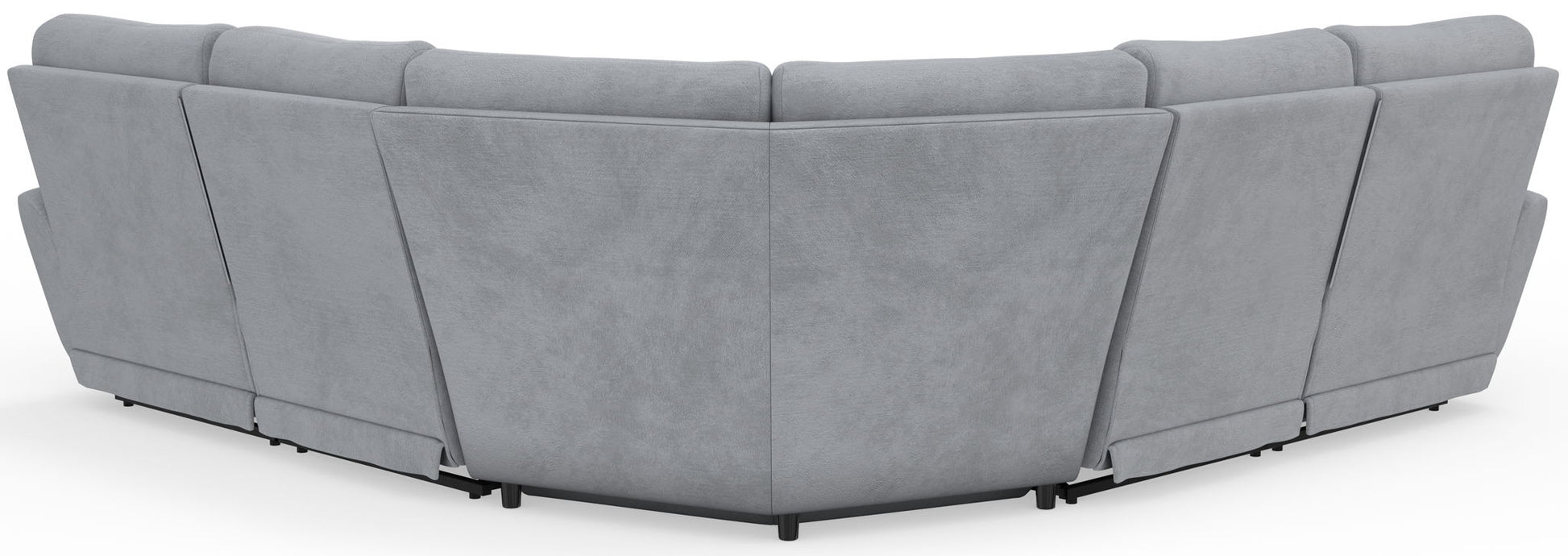 Majesty - Deep Seating Power Reclining Sectional - Hornell Furniture Outlet