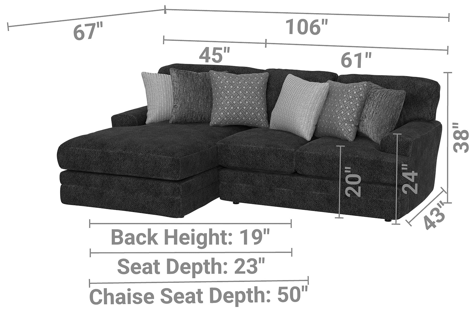 Mammoth - Sectional - Hornell Furniture Outlet