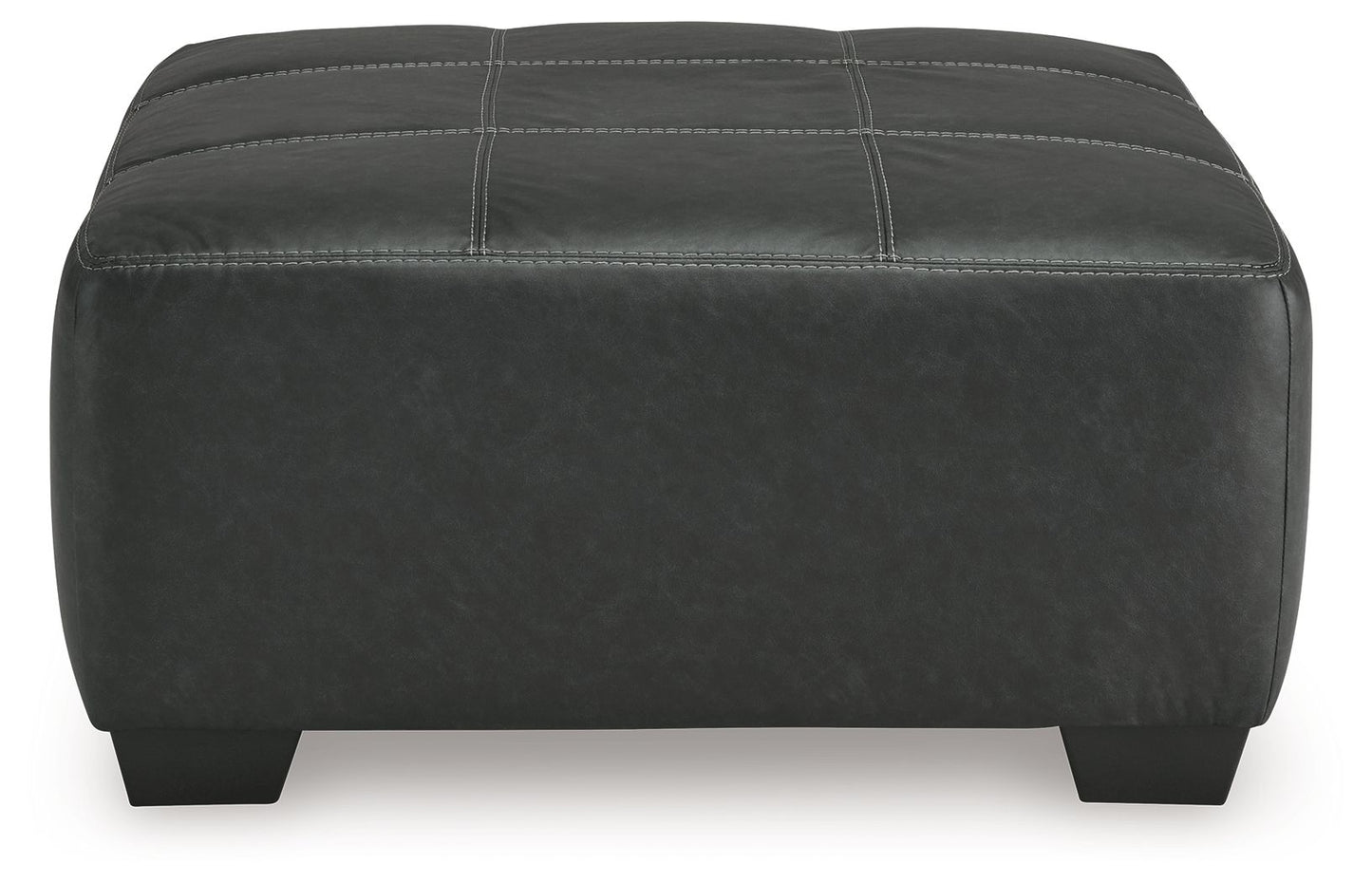 Brixley Pier - Graphite - Oversized Accent Ottoman - Hornell Furniture Outlet