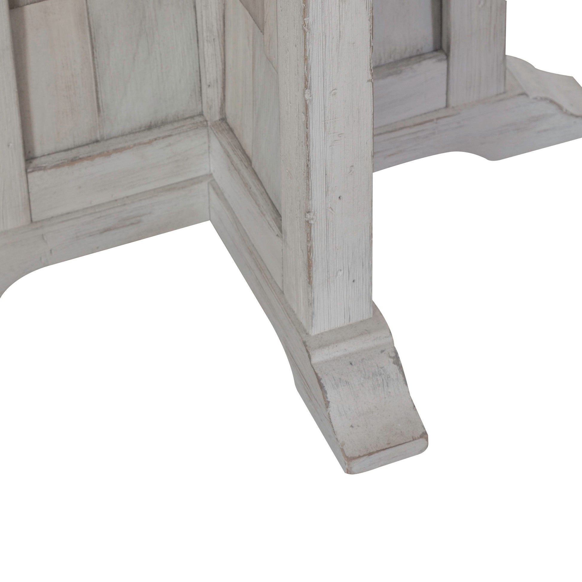 River Place - Round Chairside Table - White - Hornell Furniture Outlet