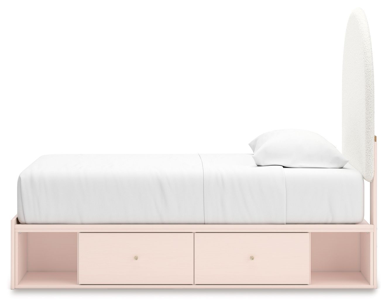 Wistenpine - Upholstered Panel Bed With Storage - Hornell Furniture Outlet