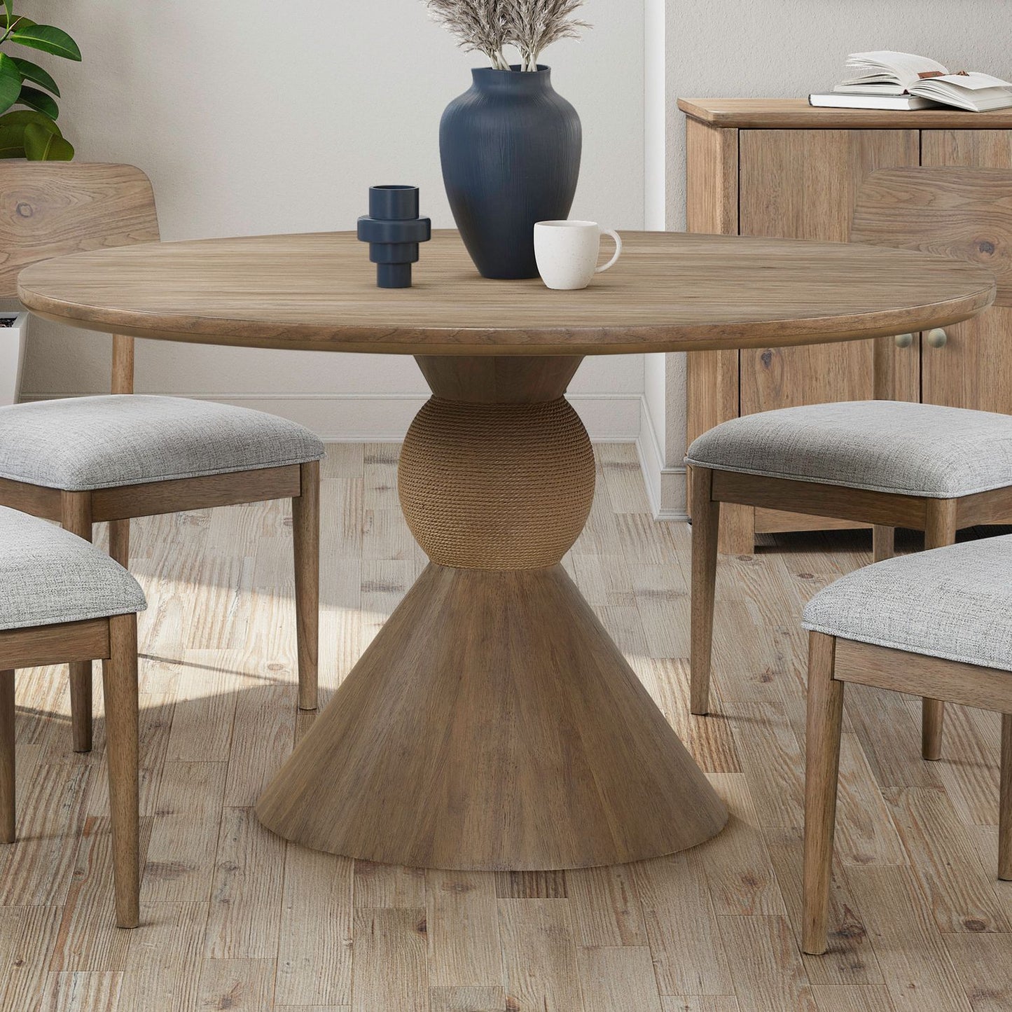 Briarcrest - Round Pedestal Table - Hornell Furniture Outlet