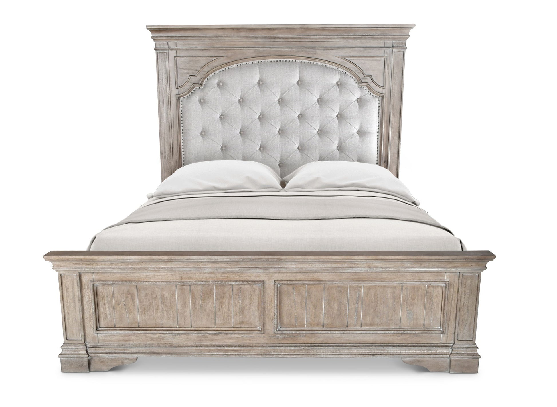 Highland - 5 Piece Bedroom Set - Driftwood - Hornell Furniture Outlet