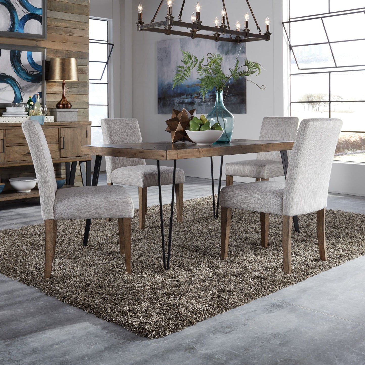Horizons - Rectangular Table Set - Hornell Furniture Outlet