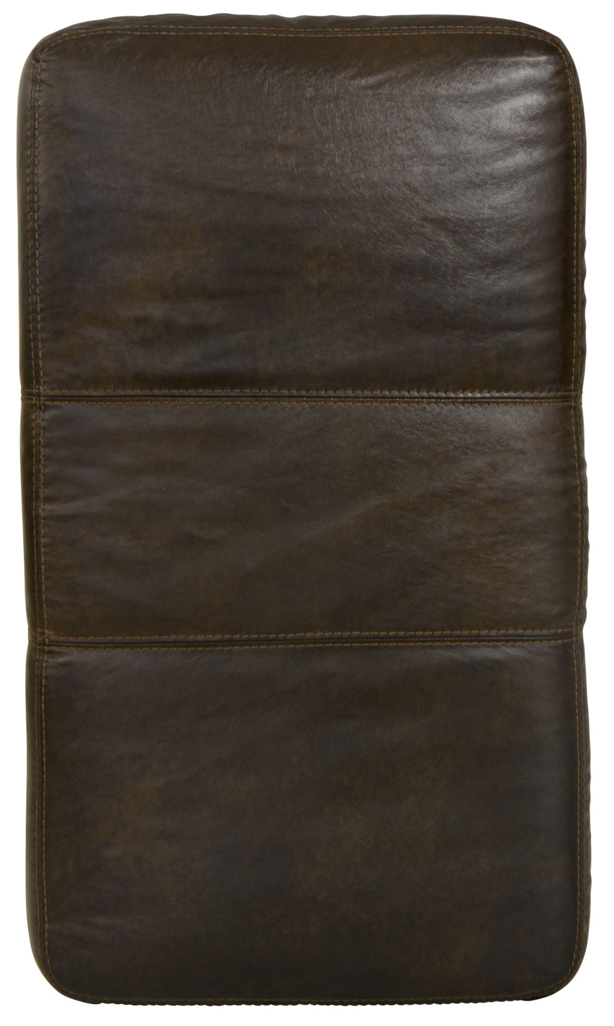 Pavia - Top Grain Italian Leather Match Ottoman - Cocoa - Hornell Furniture Outlet