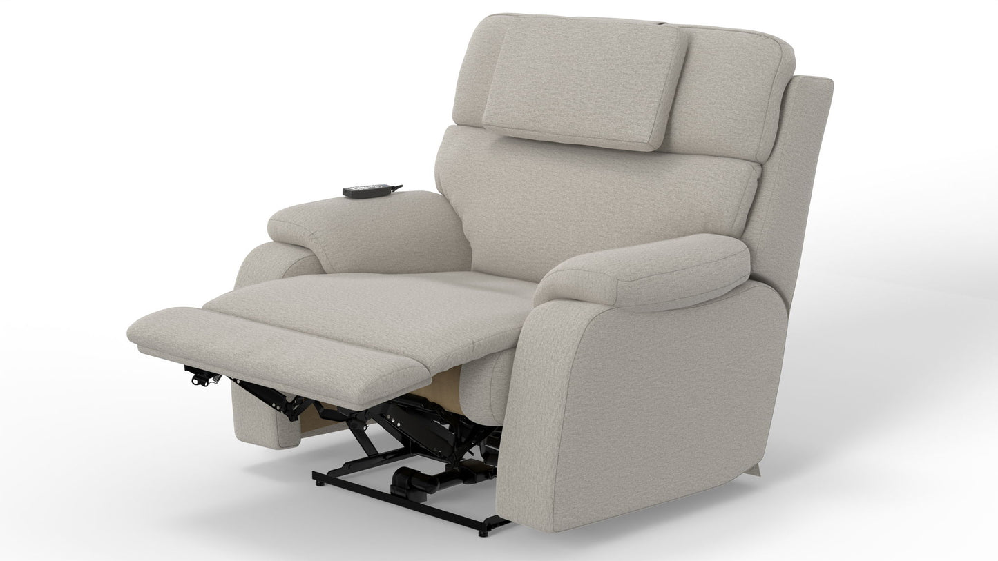 Dreamtime - 48" Power Headrest Power Lay Flat Recliner With CR3 Heat/Massage/Zero Gravity - Hornell Furniture Outlet