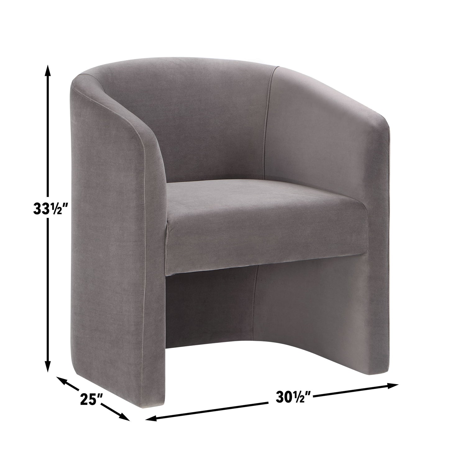 Iris - Upholstered Dining Or Accent Chair - Hornell Furniture Outlet
