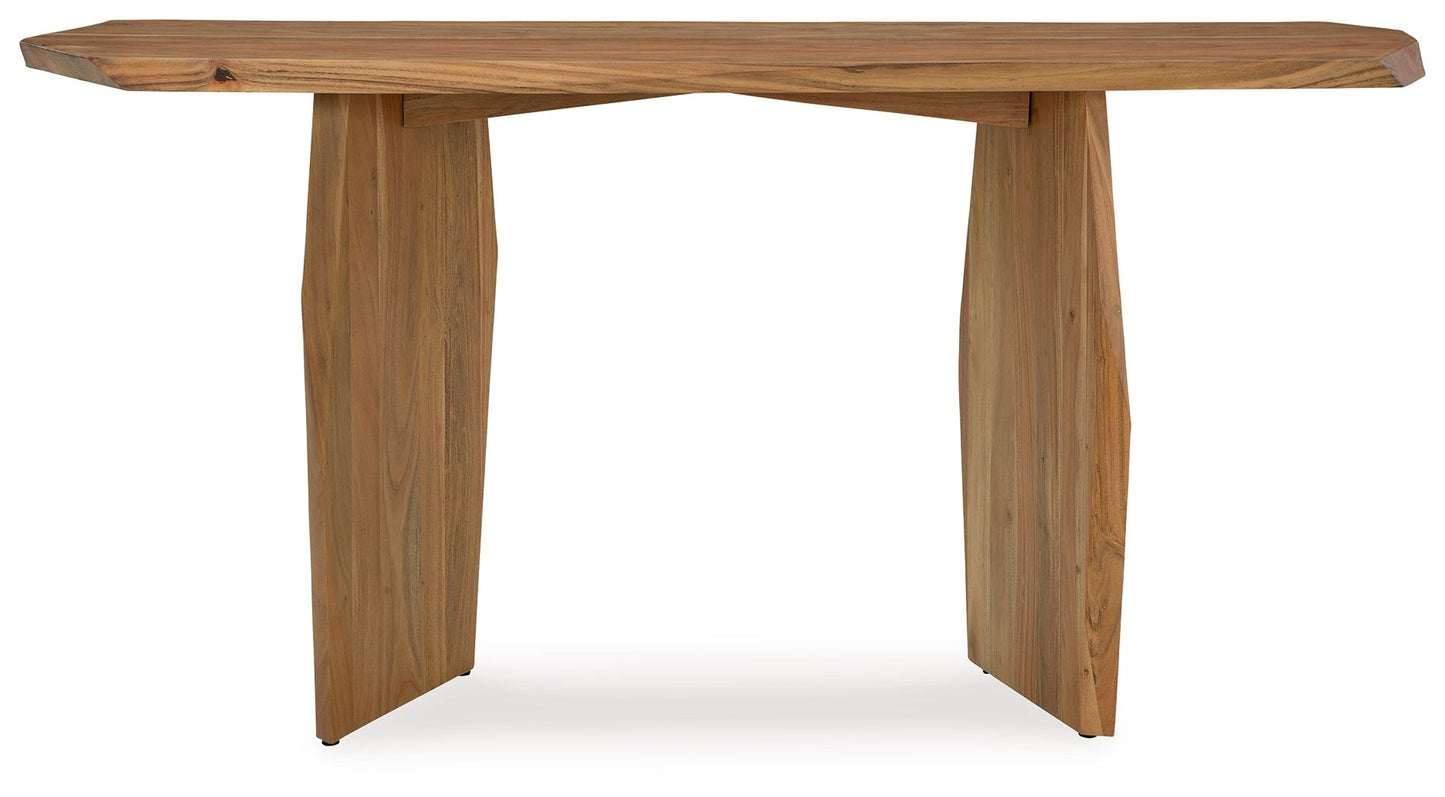 Holward - Natural - Console Sofa Table - Hornell Furniture Outlet