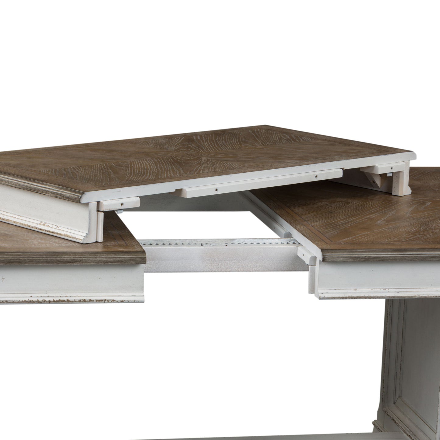 Abbey Park - Trestle Table - White - Hornell Furniture Outlet
