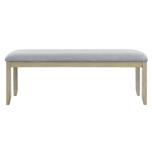 Carena - Upholstered Top Bench - Brown - Hornell Furniture Outlet