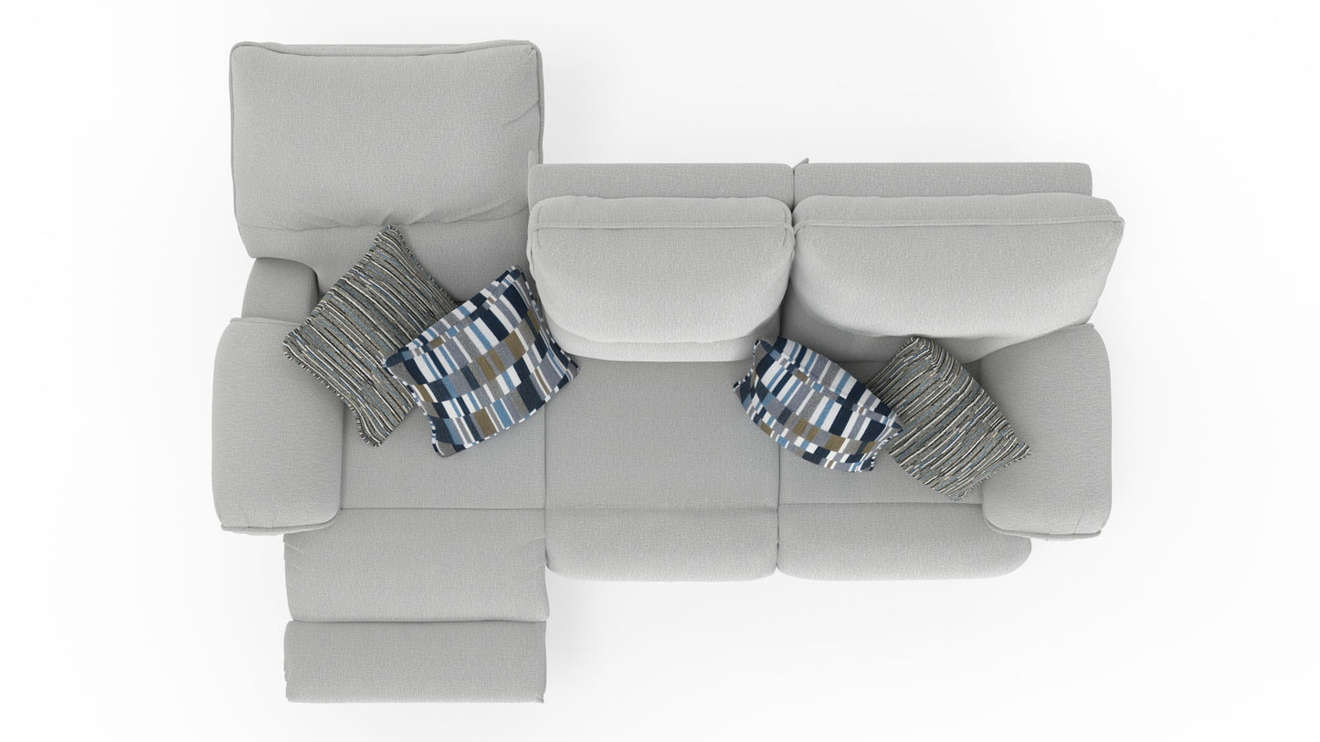 Lenny - Power Lay Flat Reclining Sofa - Hornell Furniture Outlet