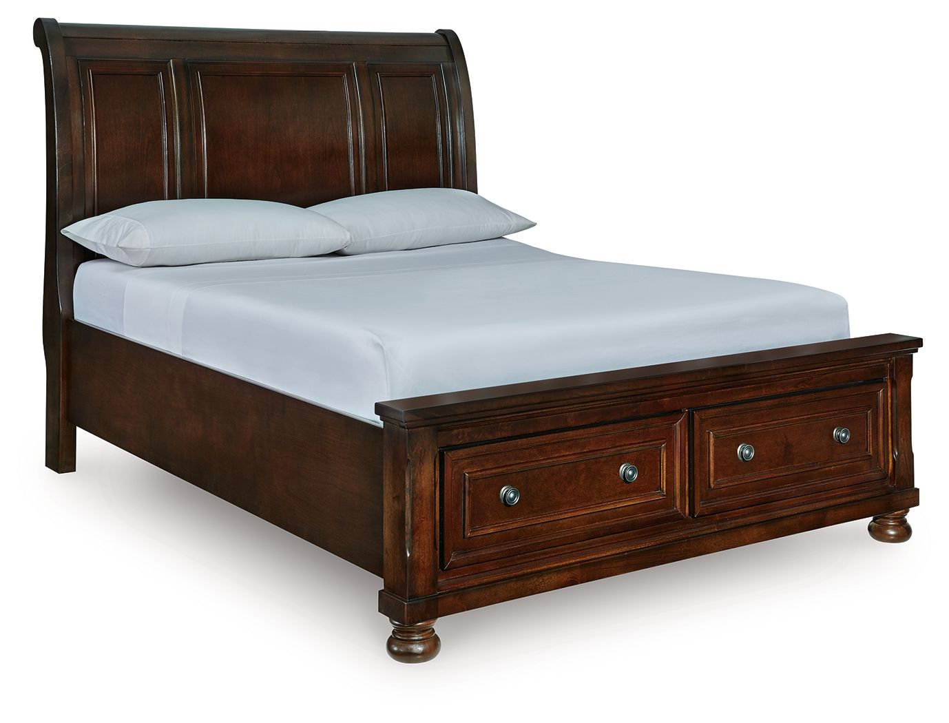 Porter - Sleigh Storage Bed - Hornell Furniture Outlet