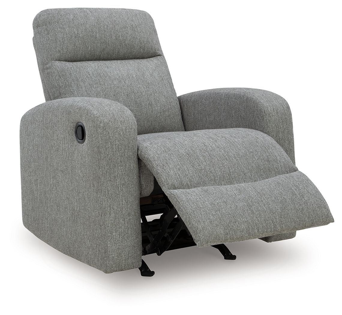 Gauntlet - Sterling - Rocker Recliner - Hornell Furniture Outlet
