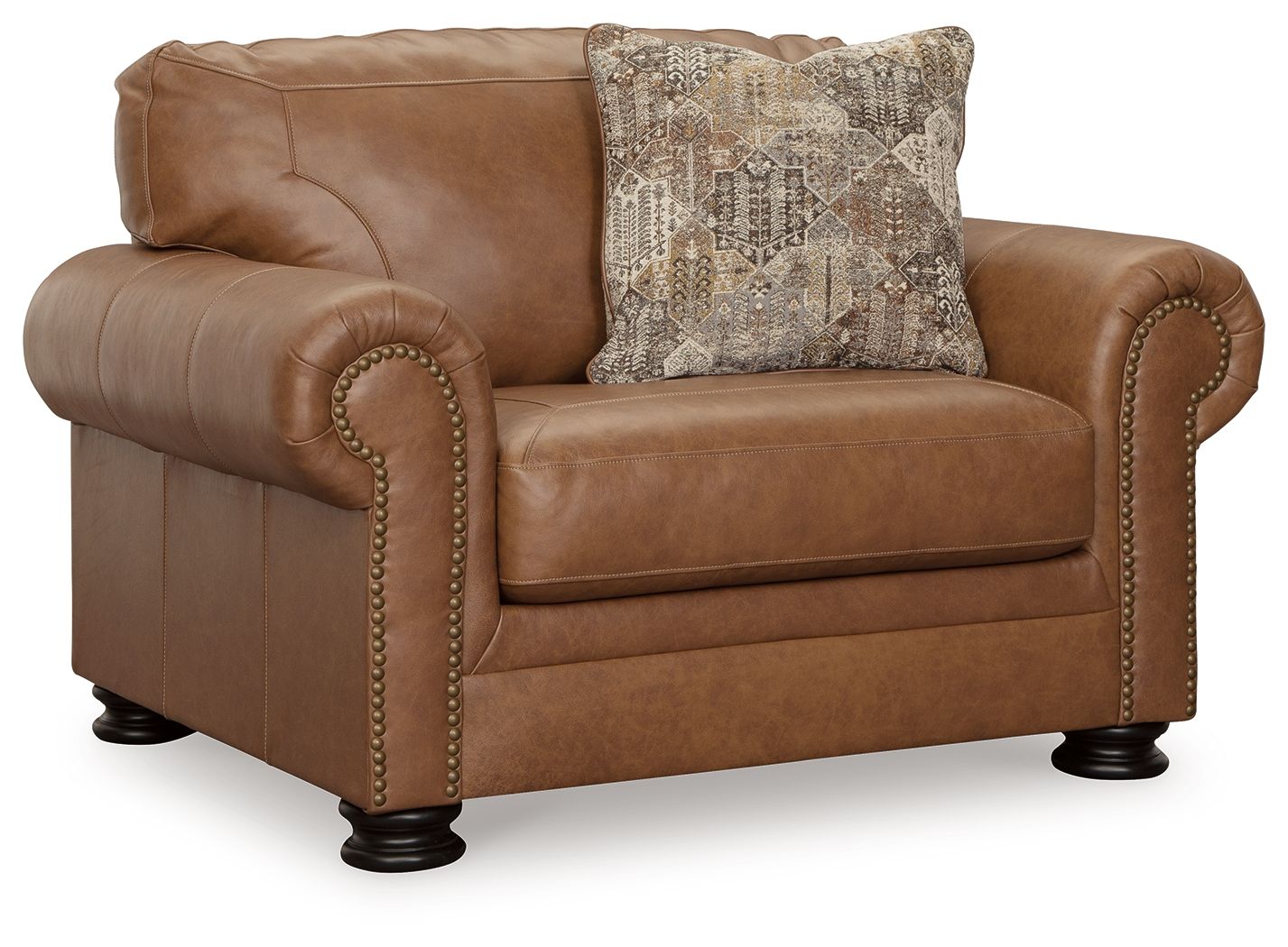 Carianna - Caramel - Chair And A Half - Hornell Furniture Outlet