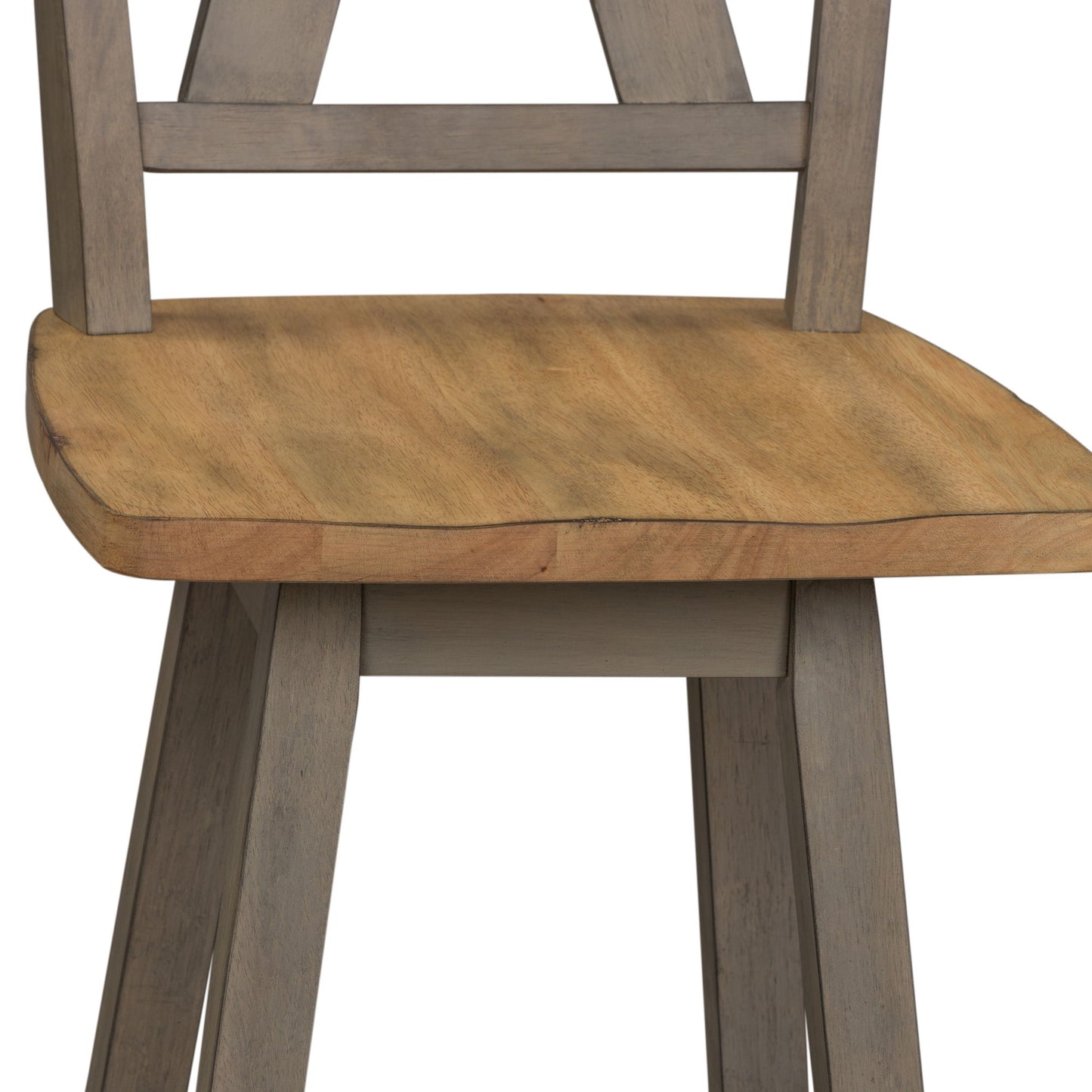Lindsey Farm - Counter Height Swivel Chair (RTA) - Hornell Furniture Outlet