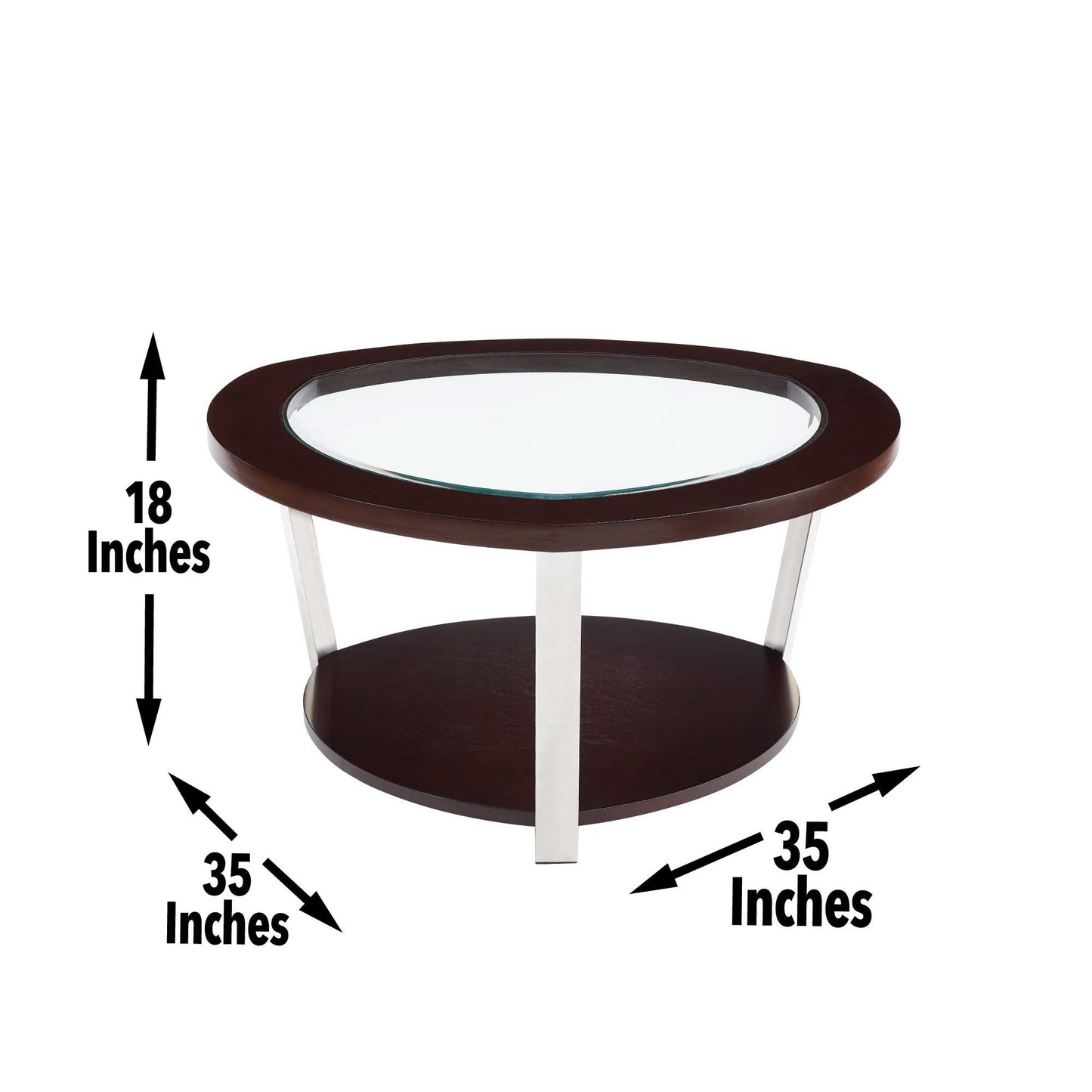 Duncan - Cocktail Table - Brown - Hornell Furniture Outlet