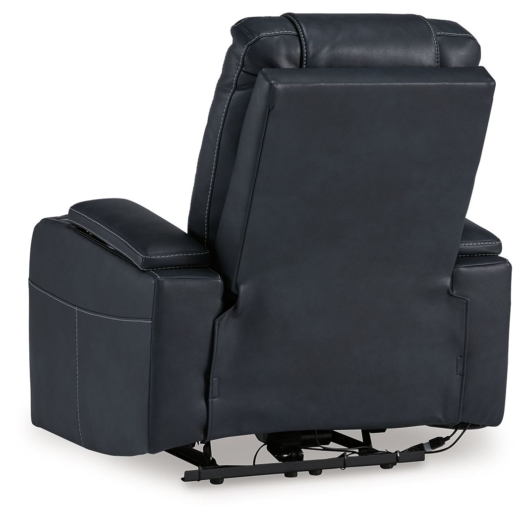 Feazada - Power Recliner With Adj Headrest - Hornell Furniture Outlet