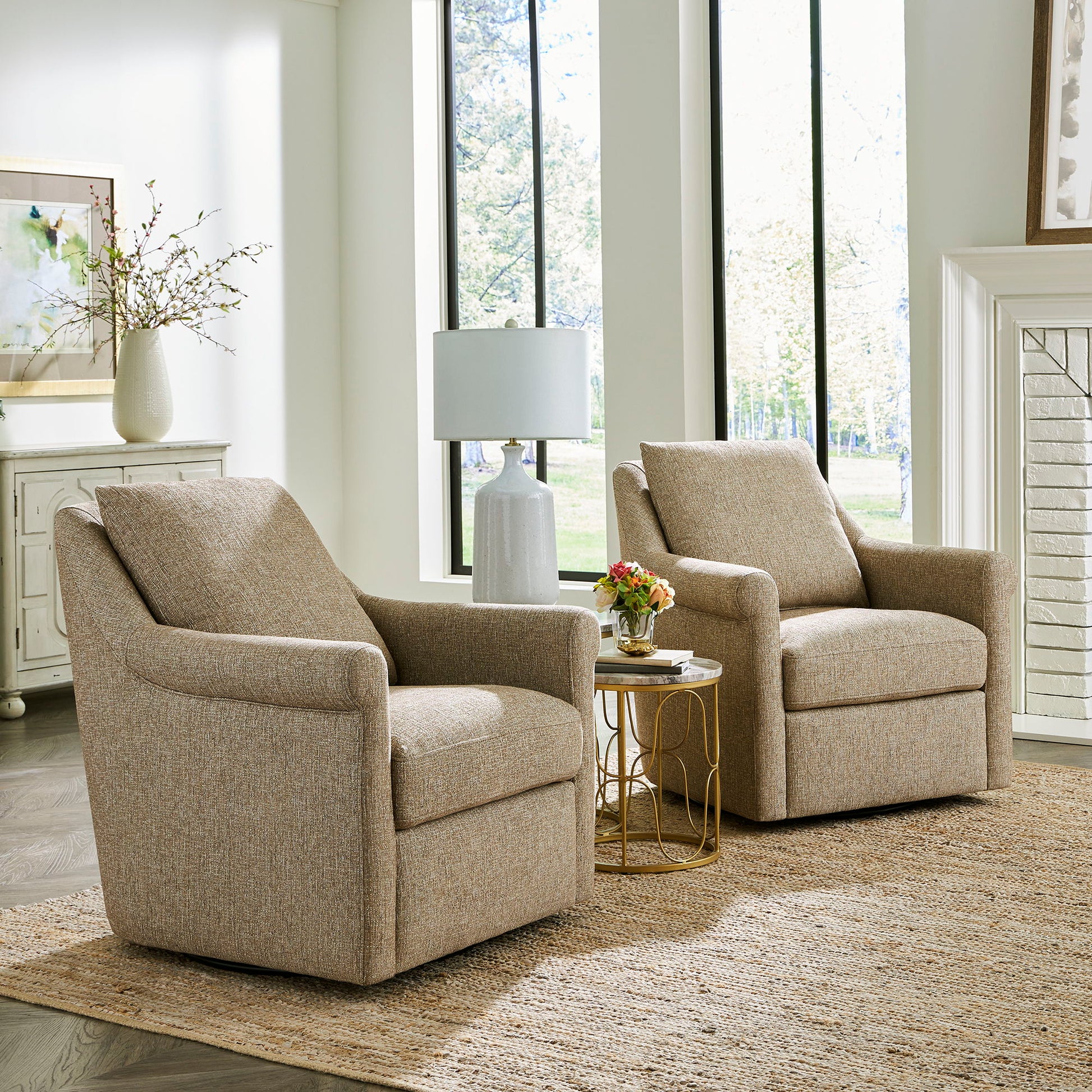 Landcaster - Upholstered Accent Chair - Hornell Furniture Outlet