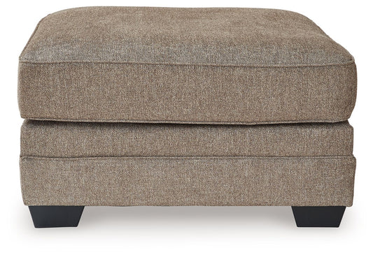 Cannonbrook - Nutmeg - Oversized Accent Ottoman - Hornell Furniture Outlet